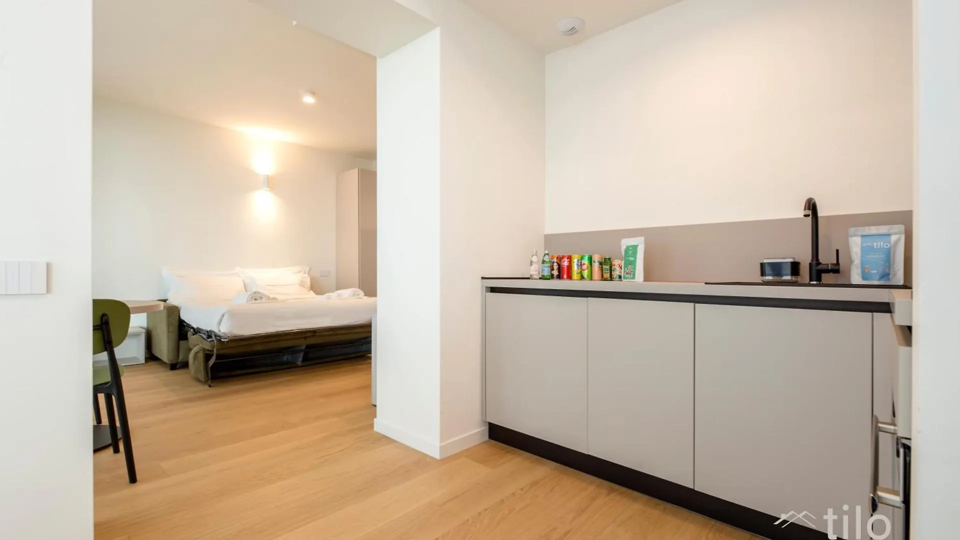 Apartment Waterfront Luxury Studio, Free Parking, Ac, Netflix & Wifi By Tilo Lux Genoa Italy
