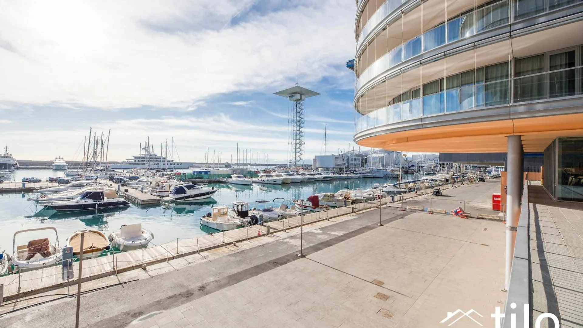 Apartment Waterfront Luxury Studio, Free Parking, Ac, Netflix & Wifi By Tilo Lux Genoa
